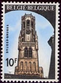 1722 Bruges, beffroi, halles